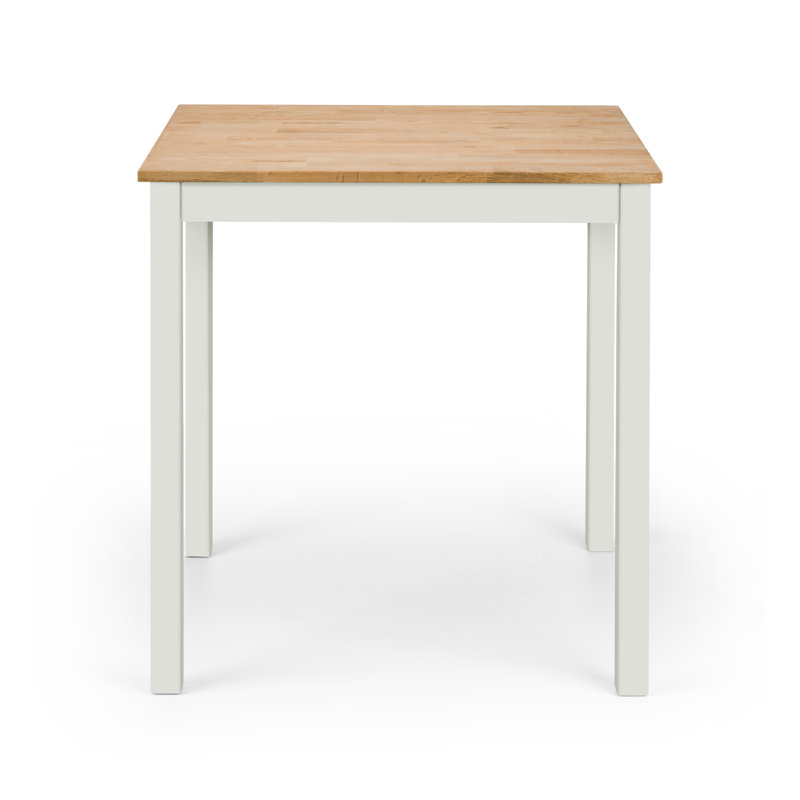 Carmel Oak Solid Wood Dining Table, Ivory