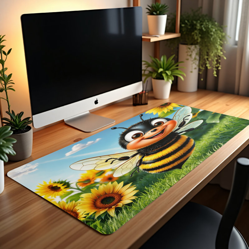 Polyester Desk Pad, 31.5x15.5