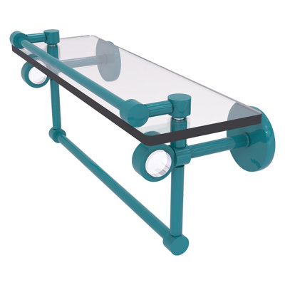 Tablette flottante avec barre à serviettes Clearview