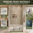 BCANHOME 56–60"W x 76"H Frameless Sliding Shower Door–10 mm (3/8") with Tempered Glass (Chrome)-130912928