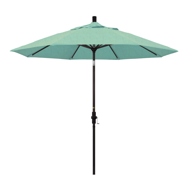 Parasol 9 'Market Sunbrella, Tissage uni Sunbrella® palette brume