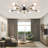 Lorise 10 - Light Dimmable Sputnik Sphere Chandelier-527839415