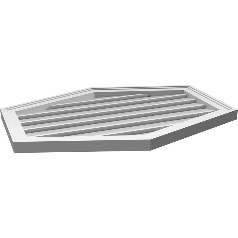 Pente verticale verticale en uréthane 4 pi, H 24 po x l 32 po x P 1,5 po