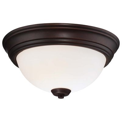 Rakhiya Glass Flush Mount