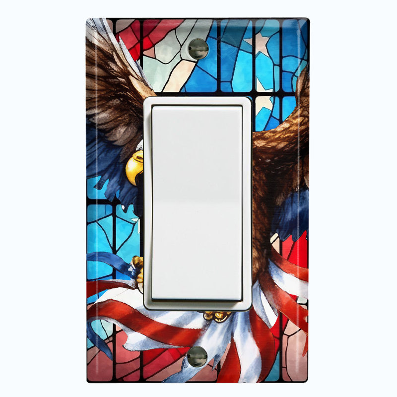 Drapeau des États-Unis, plaque d'aigle américaine