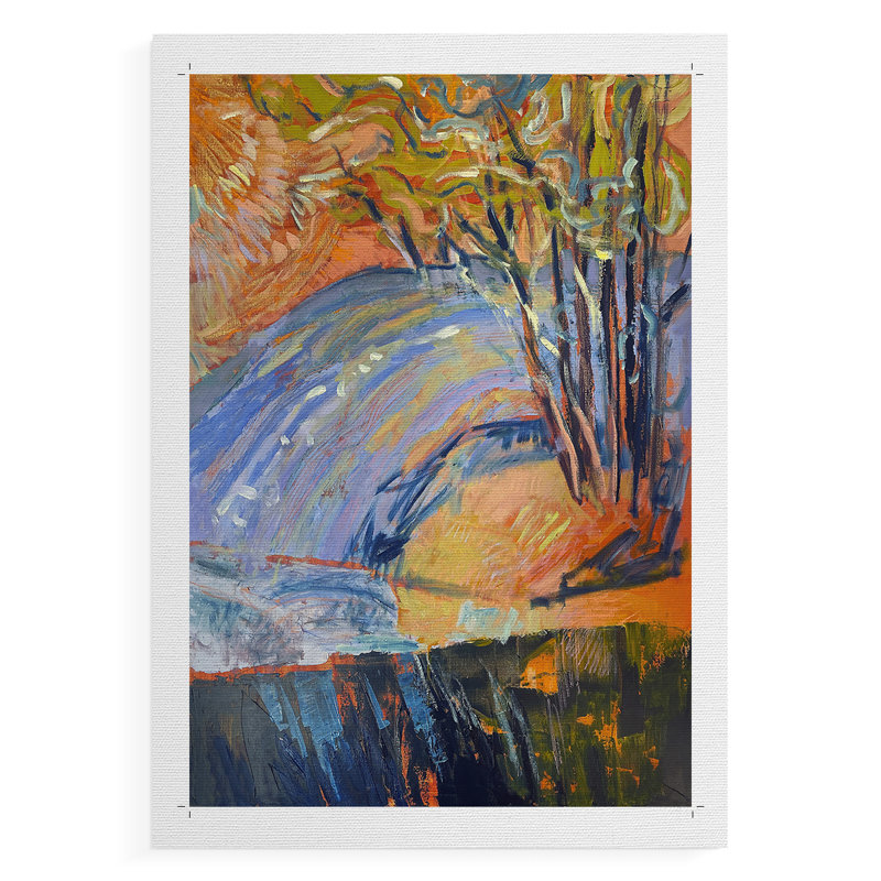 Cadmium Winter Solstice III - Impression sur toile seulement - NON-CADRE, H 12 po x l 8 po