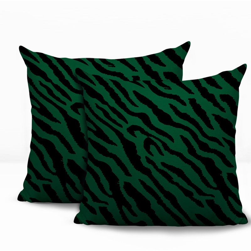 Coussin intérieur / extérieur Valerie, 16x16, Green