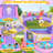 13.4' x 6.9' Inflatable Bounce House with Slide, Air Blower, Basketball Hoop for Backyard Play, Party-96884729