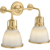 Hauksbee Two-Light Bell Sconce