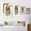 «Cute Tropical Tiger Portrait», reproduction d'art sur toile-954064412-954064387