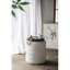 Art Inspired Home Decor - 5 pièces avec plante artificielle, vase, plateaux, tabouret, table d'appoint 5 table de mélange, plante