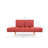 Halcombe 78.74" Linen Flared Arm Sleeper-2006134846