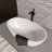 Comfortable Soaking Bathtub Solid Surface Modern Design Ideal For Small To Medium Bathrooms
