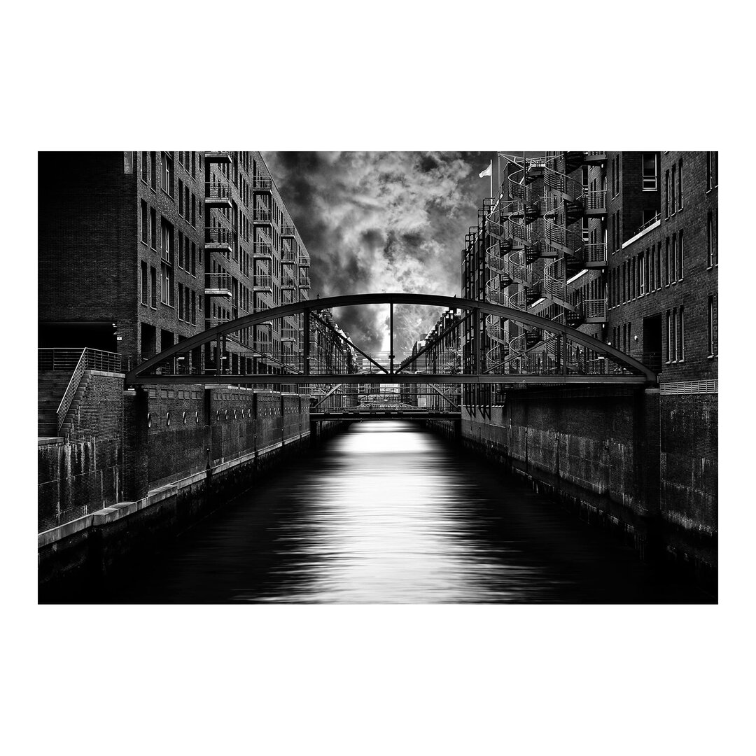 Matt Fototapete Hamburgs Andere Seite 2,25 m x 336 cm