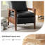 Fauteuil inclinable moderne en cuir véritable Gerald-131238785