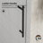 Radiance 54 In. W X 34 In. D X 76 In. H Sliding Frameless Corner Shower Enclosure With Clear Glass-112209039