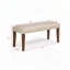Banc rembourré