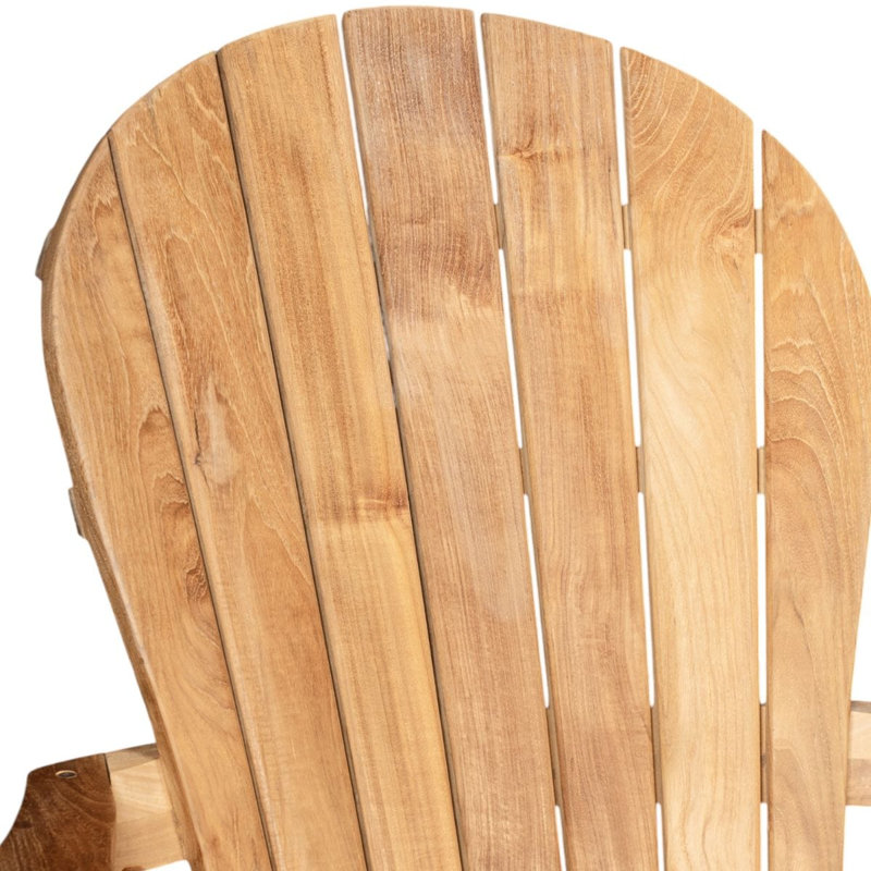  Chaise Adirondack en teck Truman