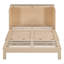 Lit escamotable avec tiroir et un ensemble de prises et de ports USB, design moderne