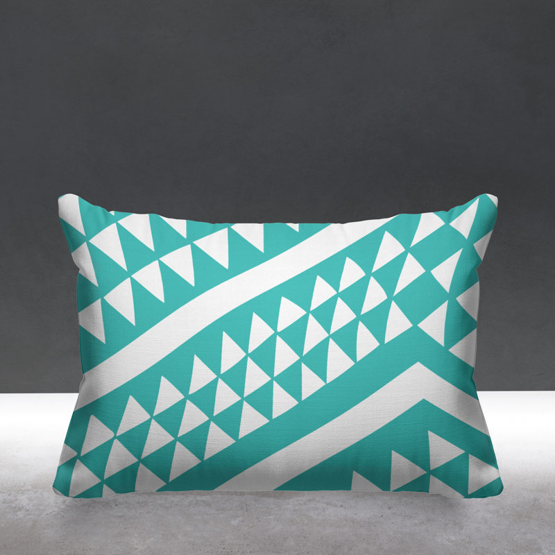 Housse de coussin d'extérieur carré et insert, Menthe, 15 po x 15 po