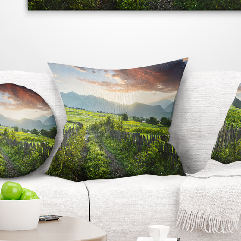 Coussin Green Green, 18 po x 18 po, Coussin décoratif