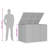Water Resistant Poly Rattan Deck Box-72021644