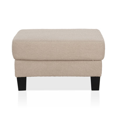 Viafora Square Boucle Storage Ottoman