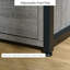 Table de chevet 2 tiroirs Justan-277033195