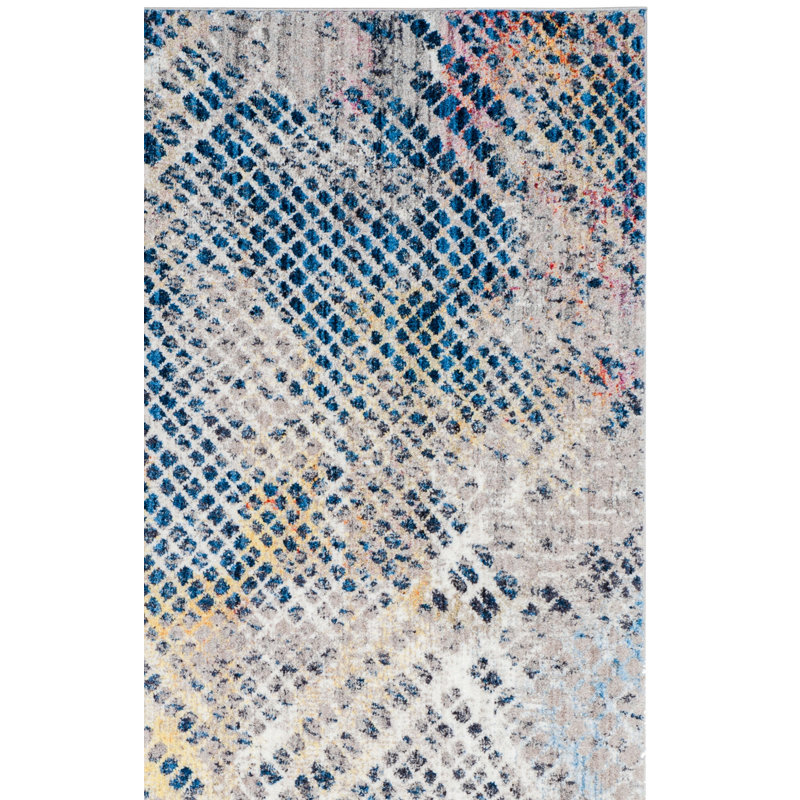 Massad Performance Abstract Rug, Runner 2'3" x 8'