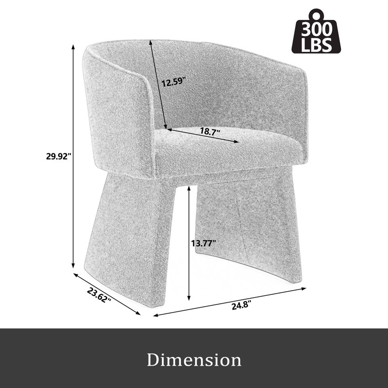 Chaise moderne, simple et élégante de style moderne, idéale pour la salle à manger / la chambre à coucher / le salon / la réception (assemblage requis)