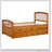 Solid Wood Storage Bed – 6 Drawers, Platform Design – Slat Support, No Box Spring Needed-66100142