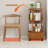 Mitthun End Table with Wheels-1628449617
