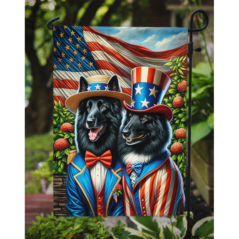 Drapeau All American Garden, Berger belge