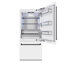 ZLINE Autograph 36 in. Built-In Refrigerator in White Matte w/ Bronze Accents-402927113