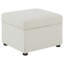 Repose-pieds avec rangement relevable hydraulique Merced Beige (seulement avec repose-pieds)