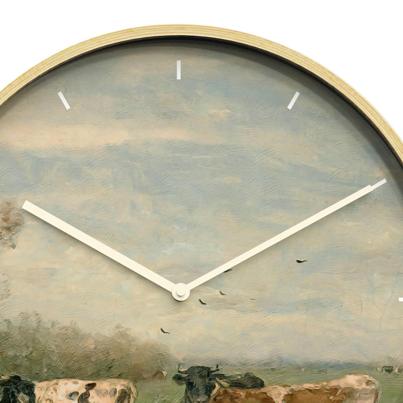 Plywood Wall Clock