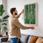 Bamboo Stand Japandi - Wrapped Canvas-997515560-997515565