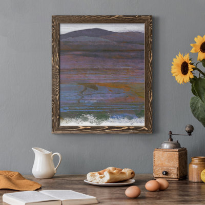 «Majestic Mountains II», peinture sur toile encadrée