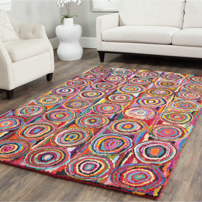 Anaheim Hand Tufted Cotton Geometric Rug