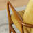 Mid-Century Modern Full-Grain Leather Solid Ash Chair-1380037453