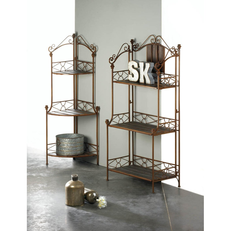 RUSTIC CORNER BAKER’S RACK
