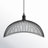 Oxendine 19.75" W 1-Light Woven Metal Pendant