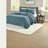 Teal Microfiber Bedding Sets, Reversible Quilt For All Seasons
