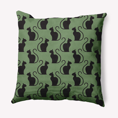 Witches Brew Outdoor Reversible Throw Pillow