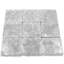 Carrara White Marble Large Fish Scale Fan Shape Mosaic Tile Polished