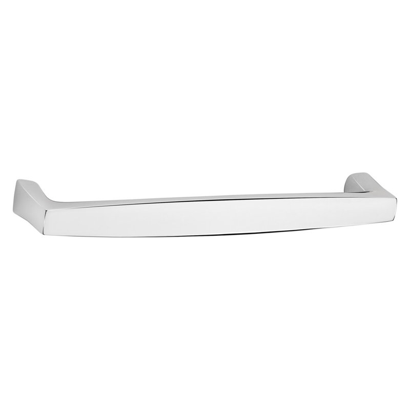 Polished Chrome Modern Appliance Pull with Mounting Hardware