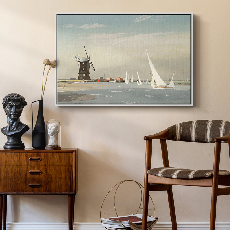 «Vintage Nautical Print - Lxx» sur, H 17 po x l 25 po, Blanc