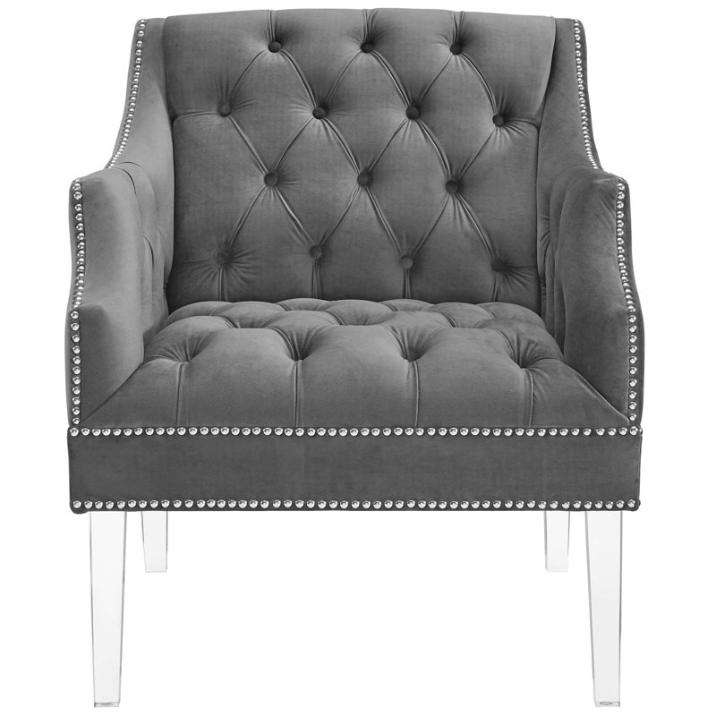 Ensemble de 2 fauteuils Proverbial Performance, gris