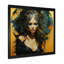 Or et noir Warrior Queen V - art mural moderne-601493053-601493051
