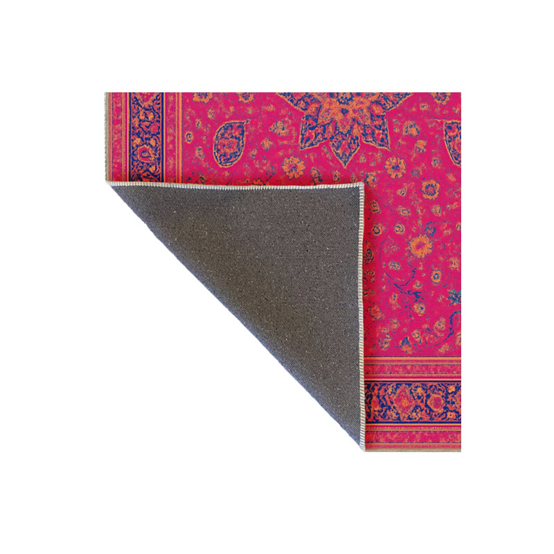 Tapis gris tissé traditionnel Mosso, 2 pi 6 po x 9 pi 10 po